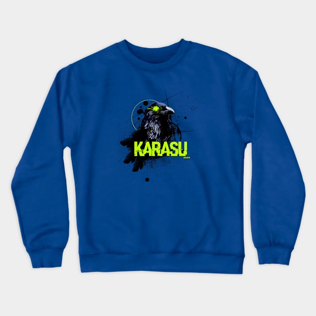 The Way of the Crow Crewneck Sweatshirt by Karasu Projects